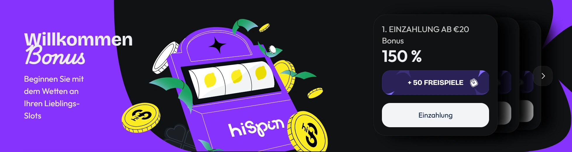 HiSpin Casino Banner