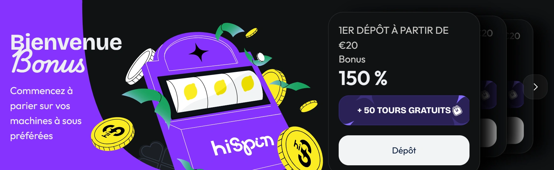HiSpin Casino Banner