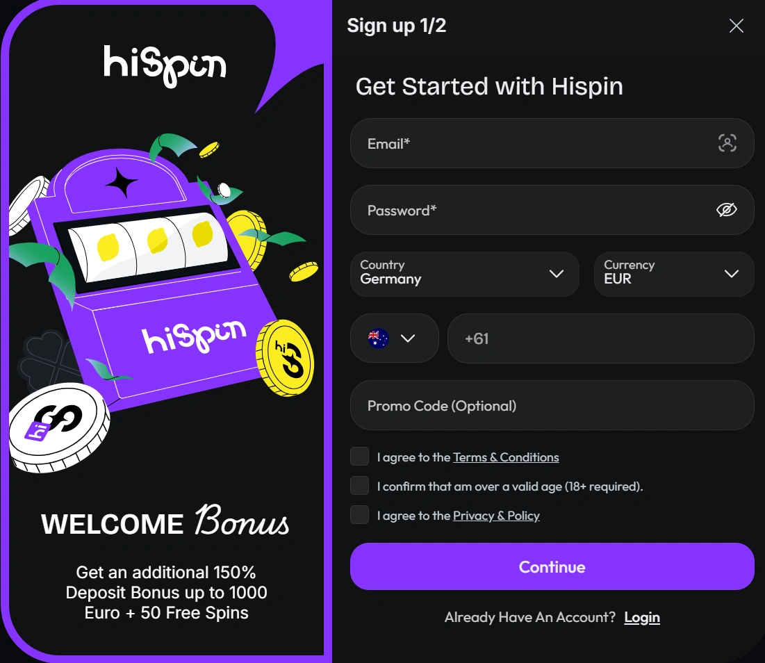 How to Register on HiSpin